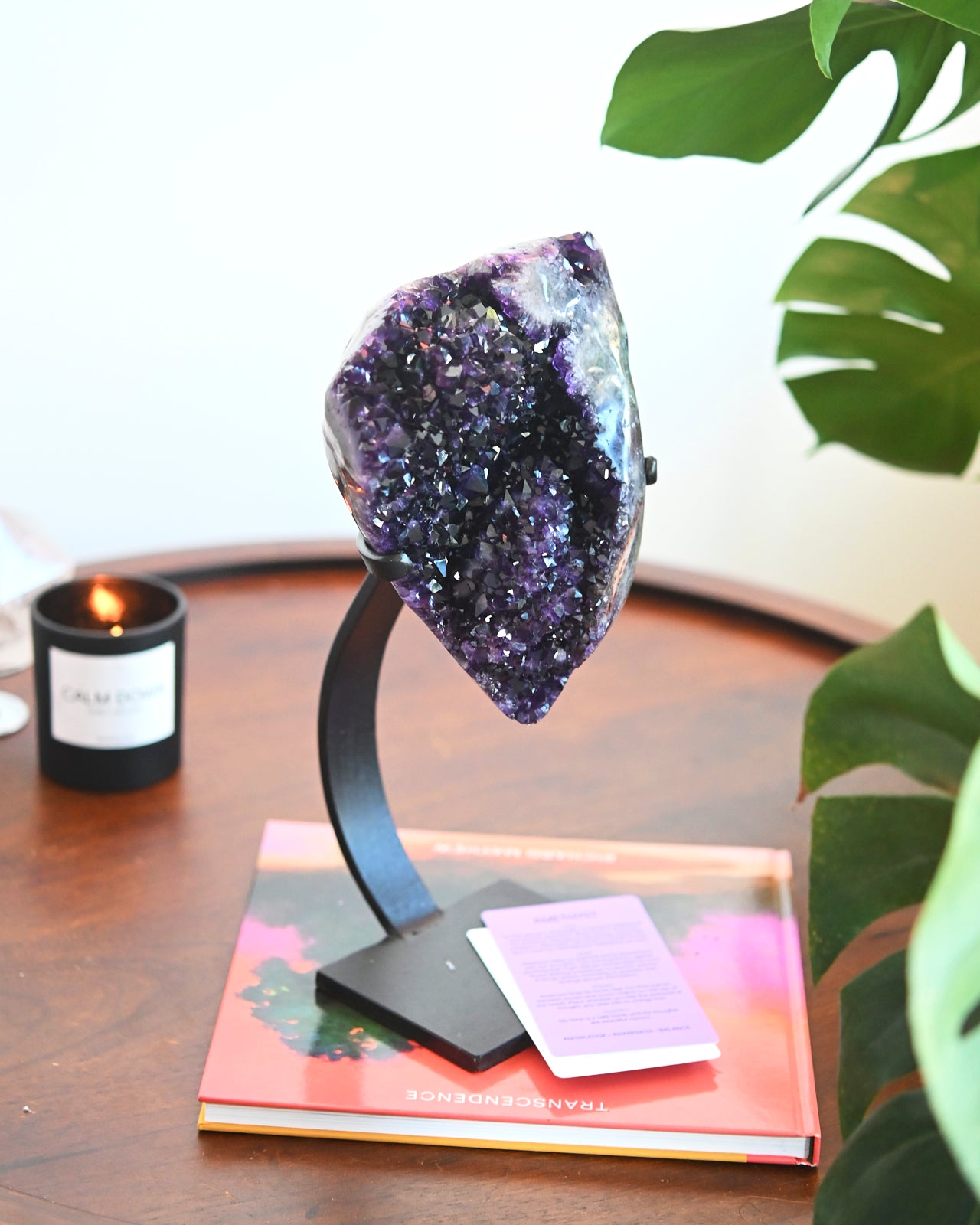 XL Amethyst Geode on Stand 9.7lbs