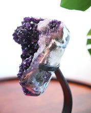 XL Amethyst Geode on Stand 9.7lbs