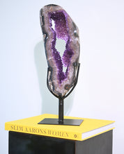 Amethyst Crystal Geode on Stand 9.9lbs