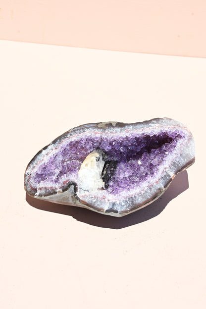amethyst crystal geode