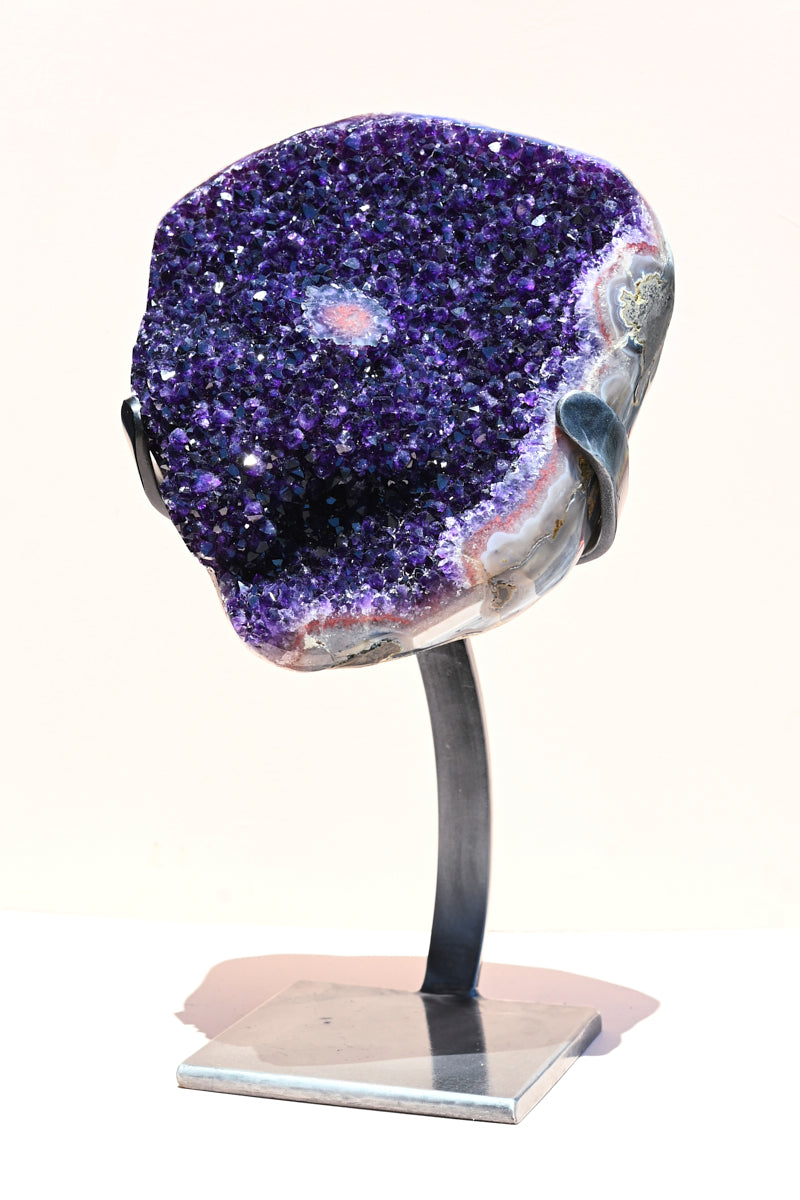 big amethyst crystal