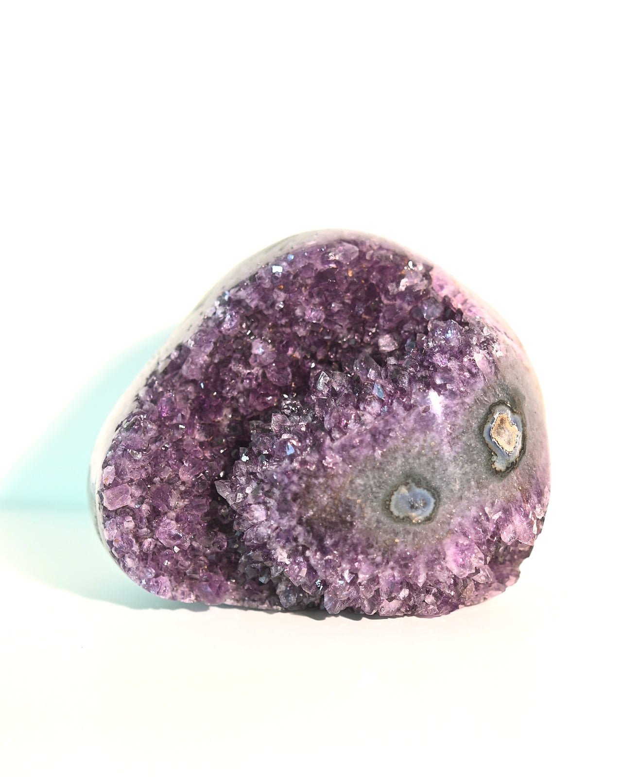 Amethyst Druzy Freeform 4in