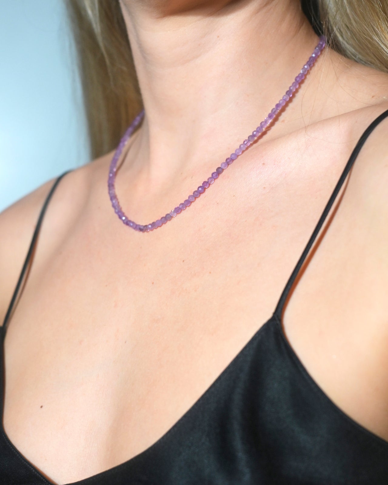 Amethyst Crystal Necklace