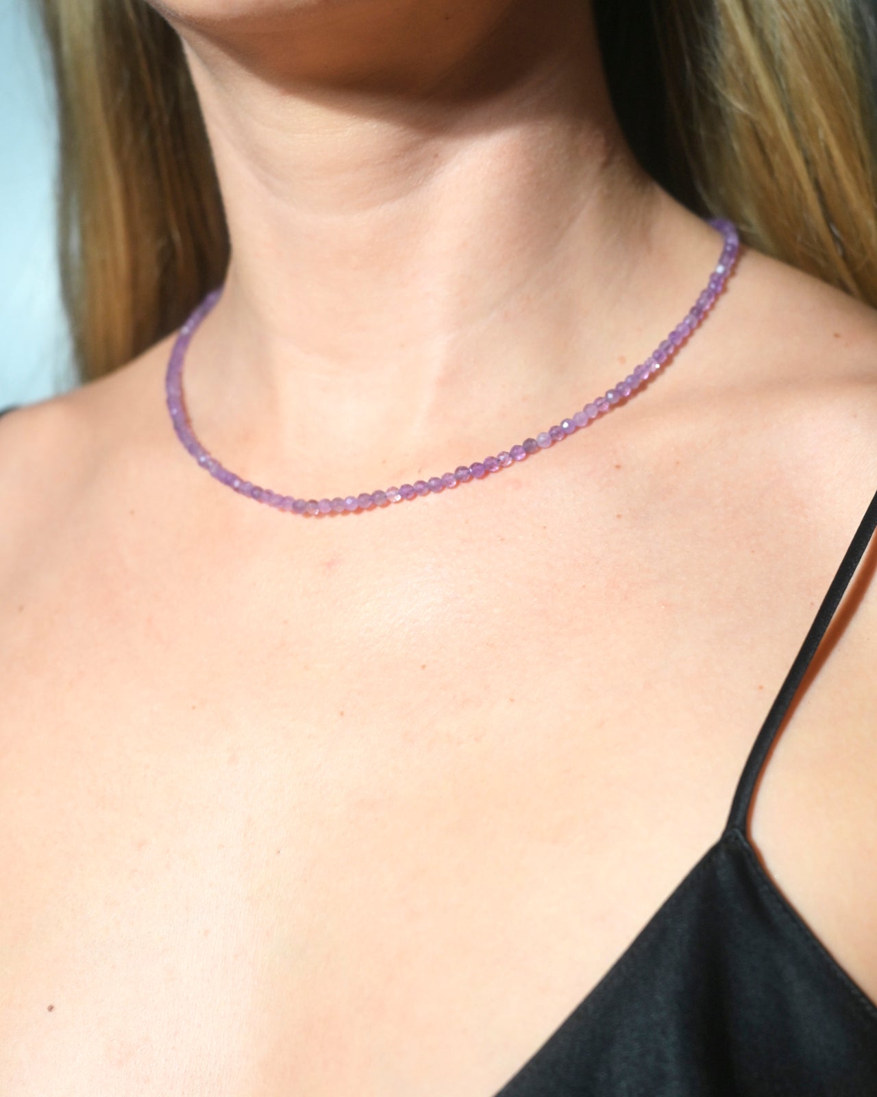 Amethyst Crystal Necklace