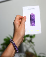 Charoite Bangle