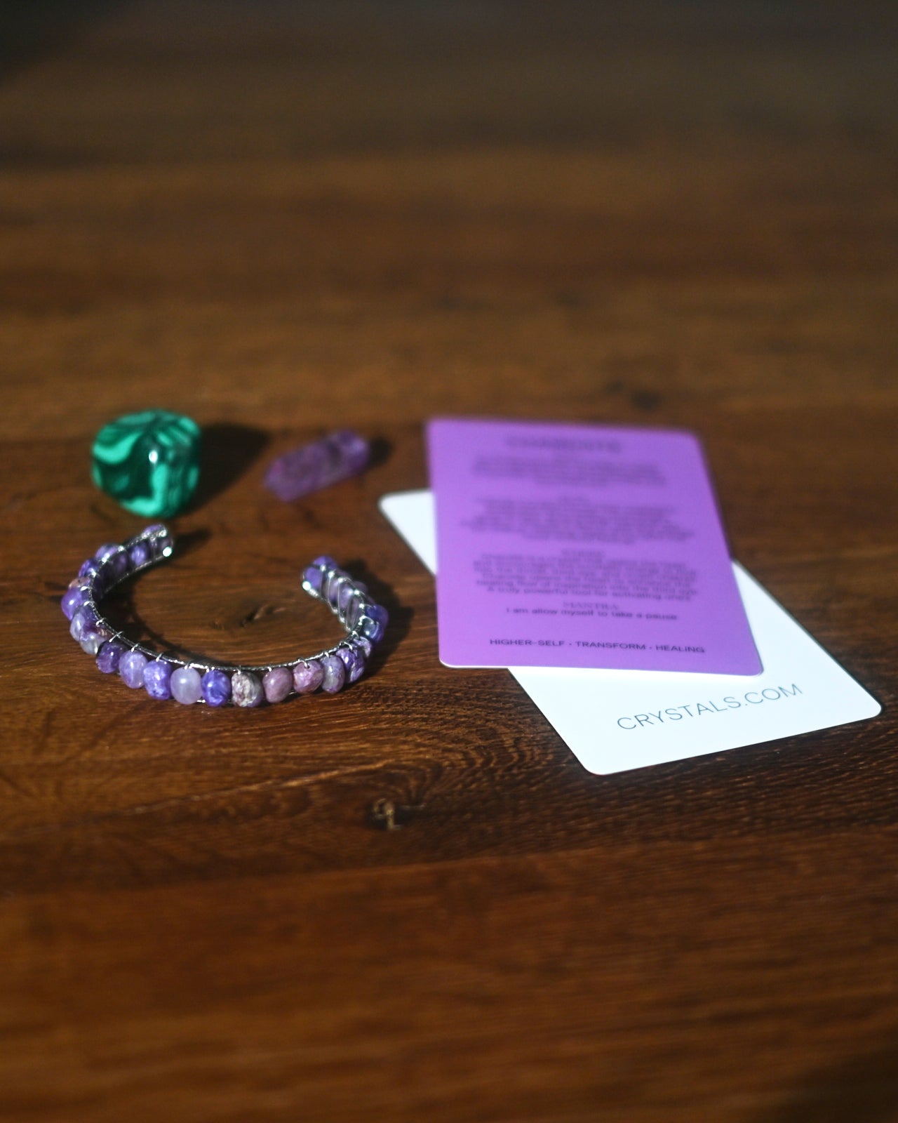 Charoite Bangle