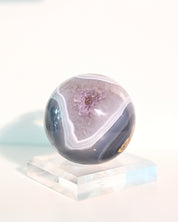 Amethyst Druzy Crystal Sphere 3in