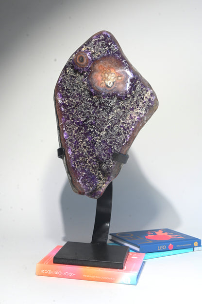 XL Amethyst Geode on Stand 16lbs