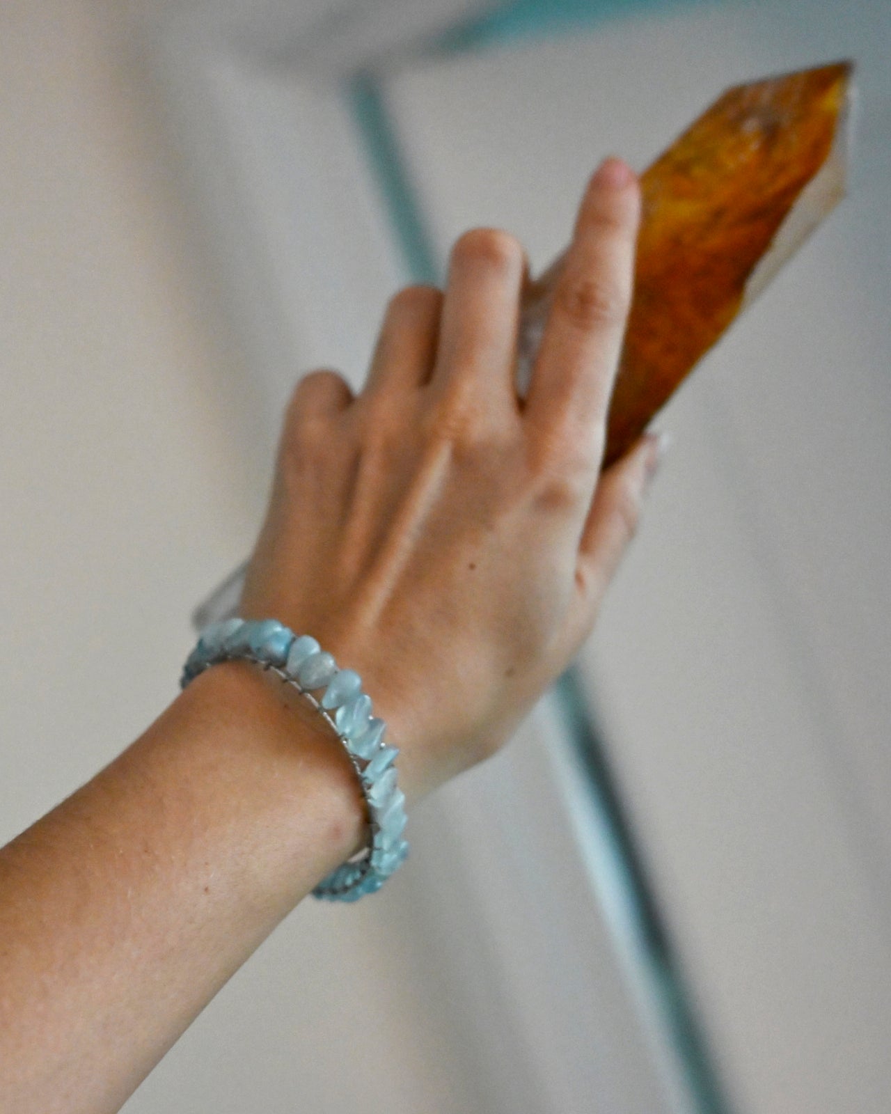 Aquamarine Bangle