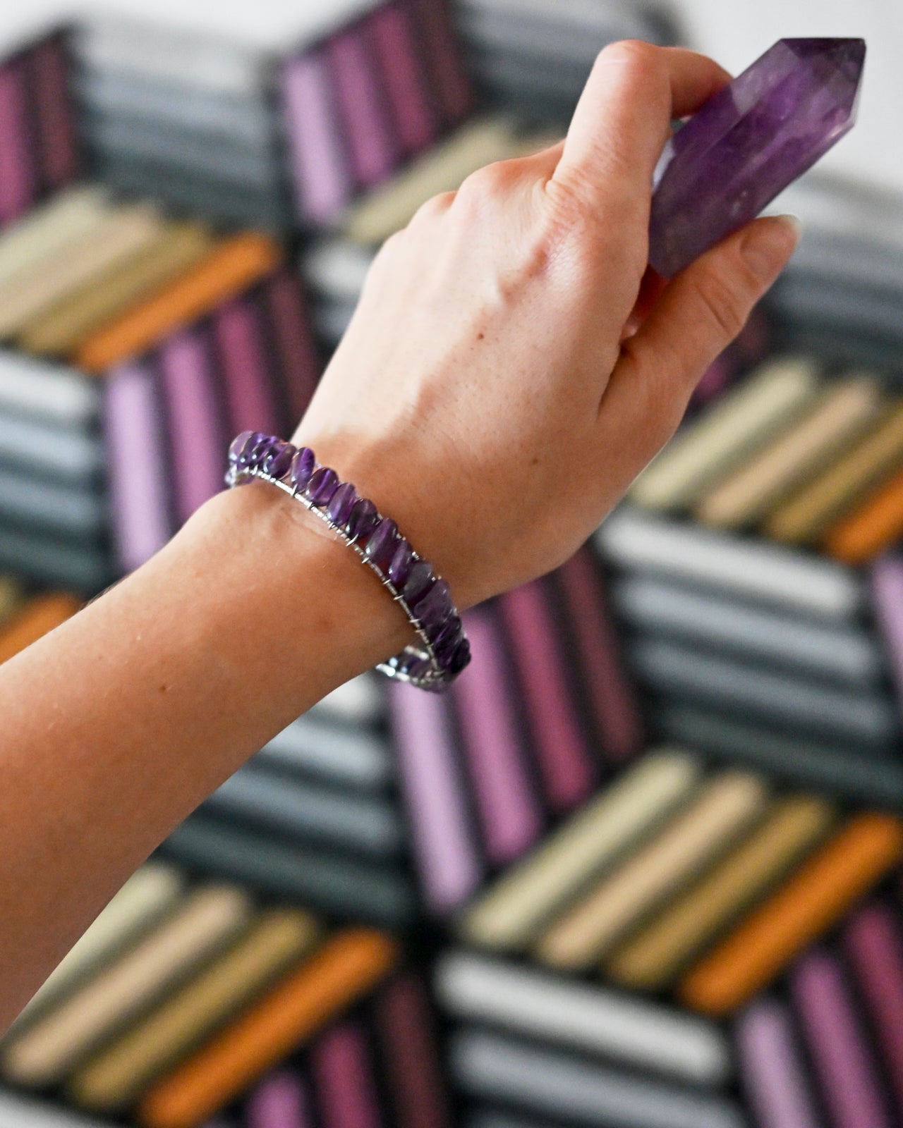 Amethyst Bangle