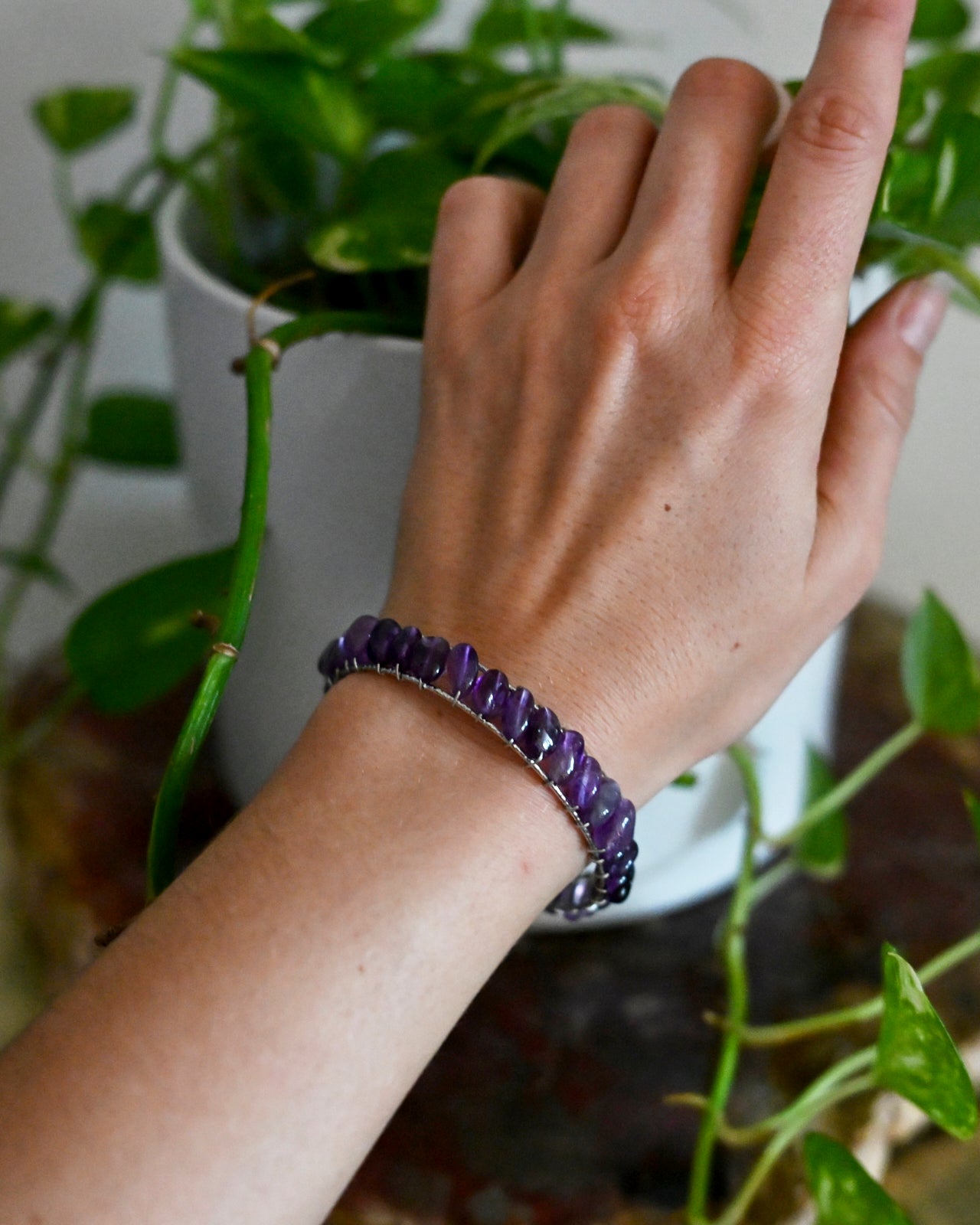 Amethyst Bangle