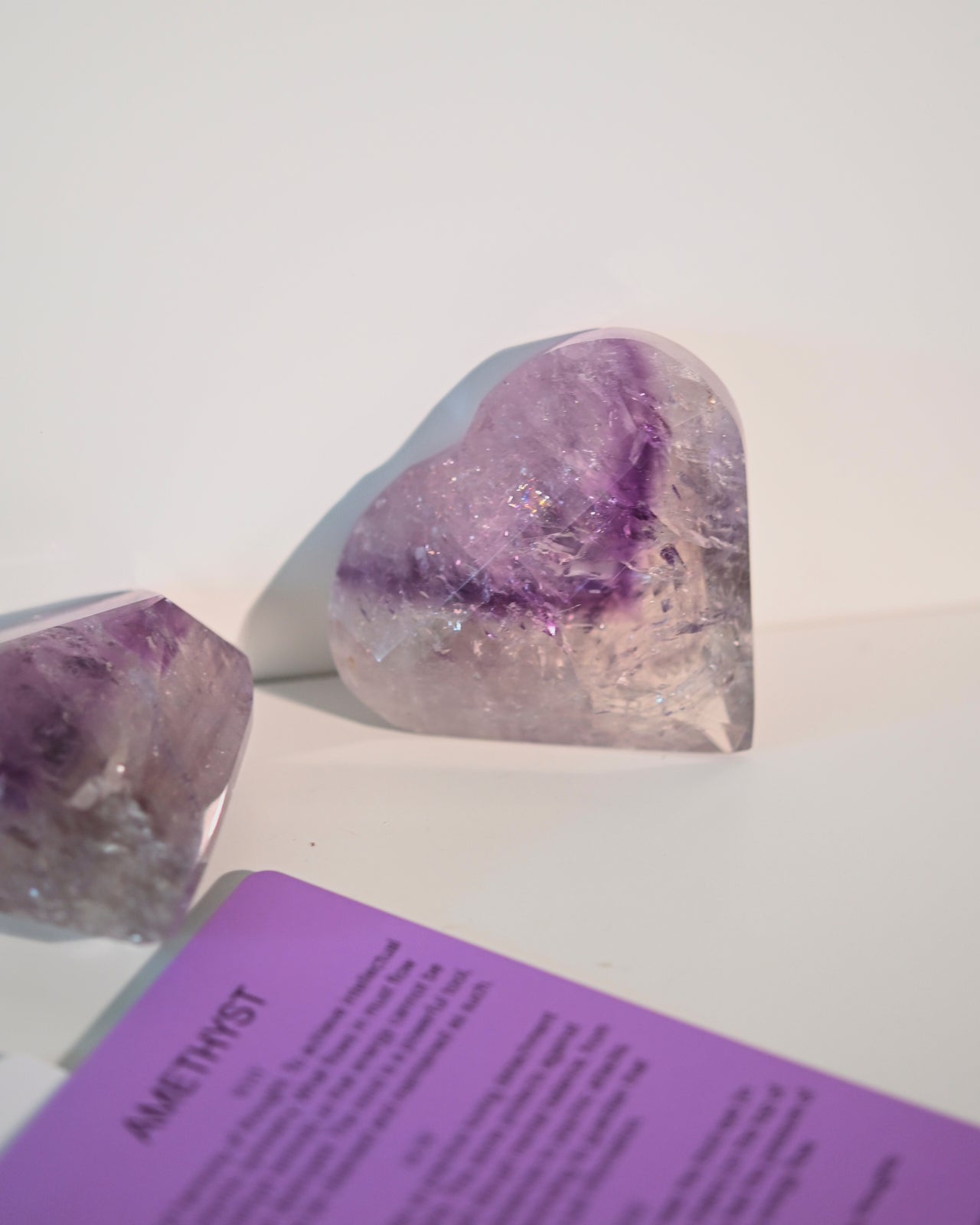 Bahia Amethyst Phantom Heart