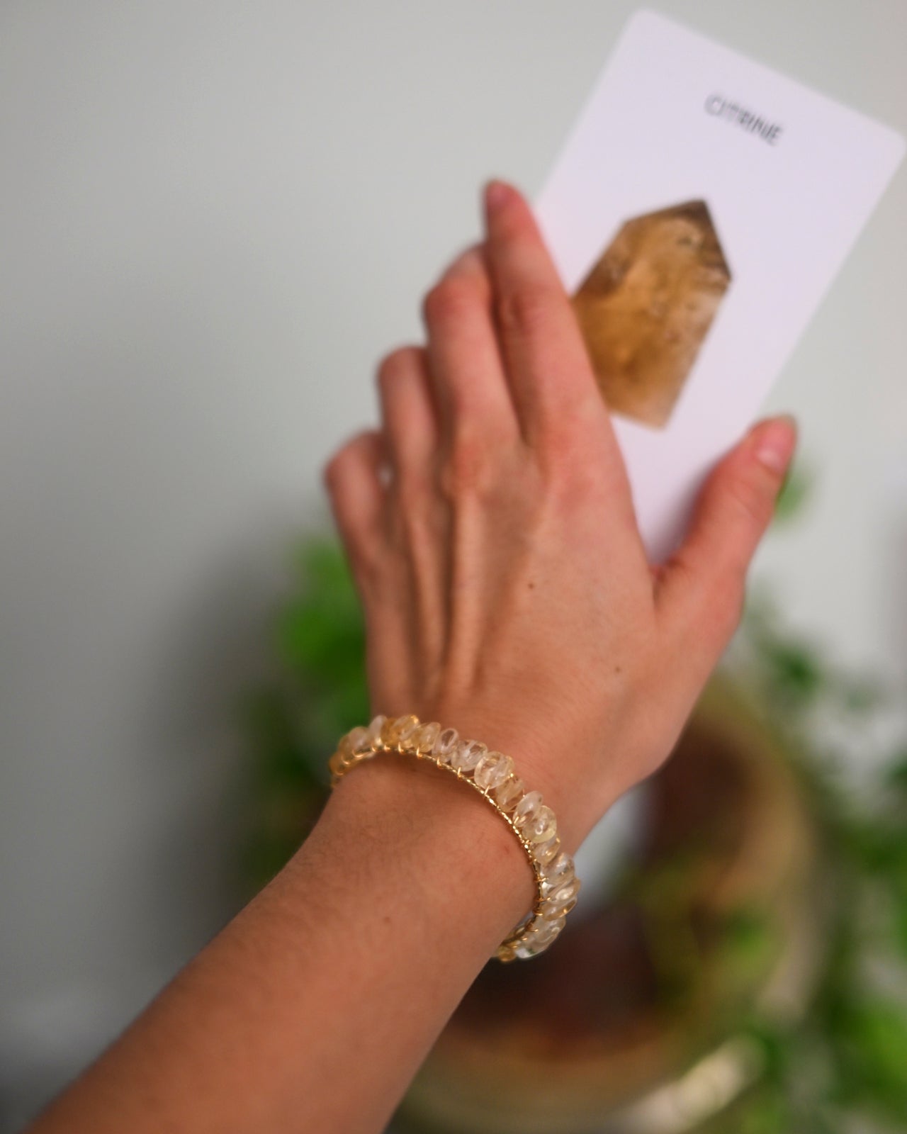 Citrine Bangle