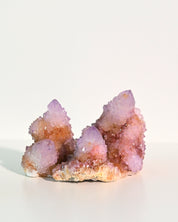 Amethyst Spirit Cactus Quartz Cluster 4in