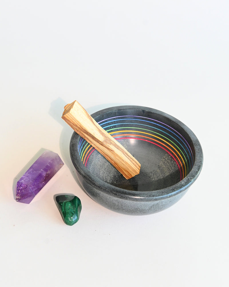 7 Chakra Smudge Bowl