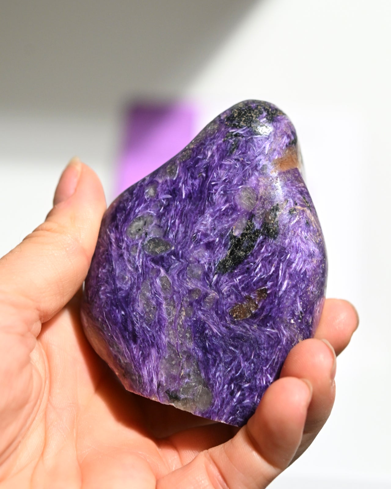 Charoite Freeform 3in