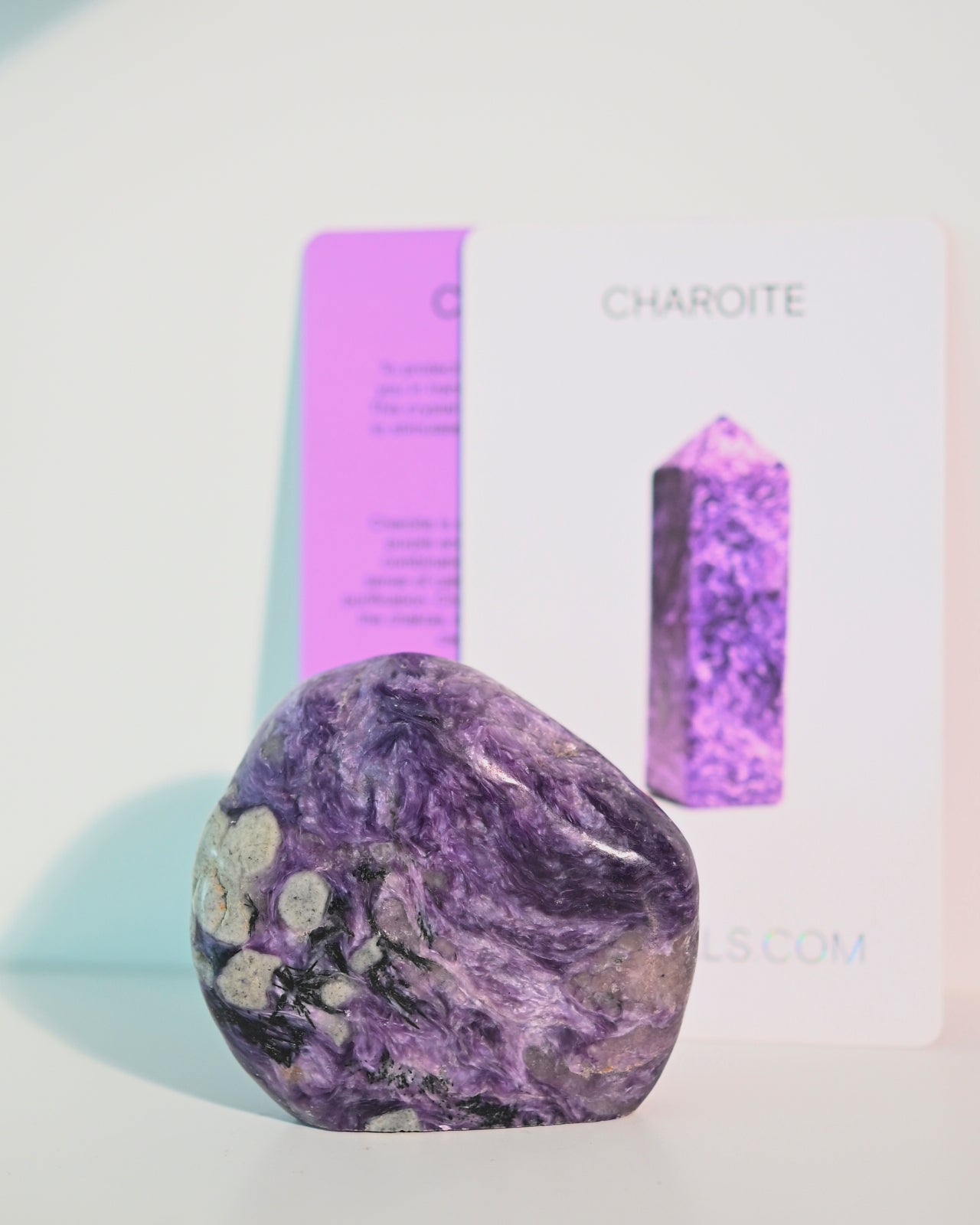 Charoite Freeform 3in