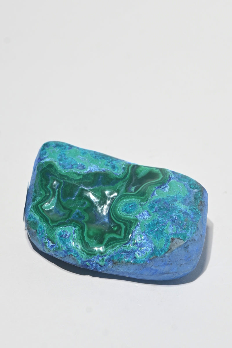 Chrysocolla Malachite freeform