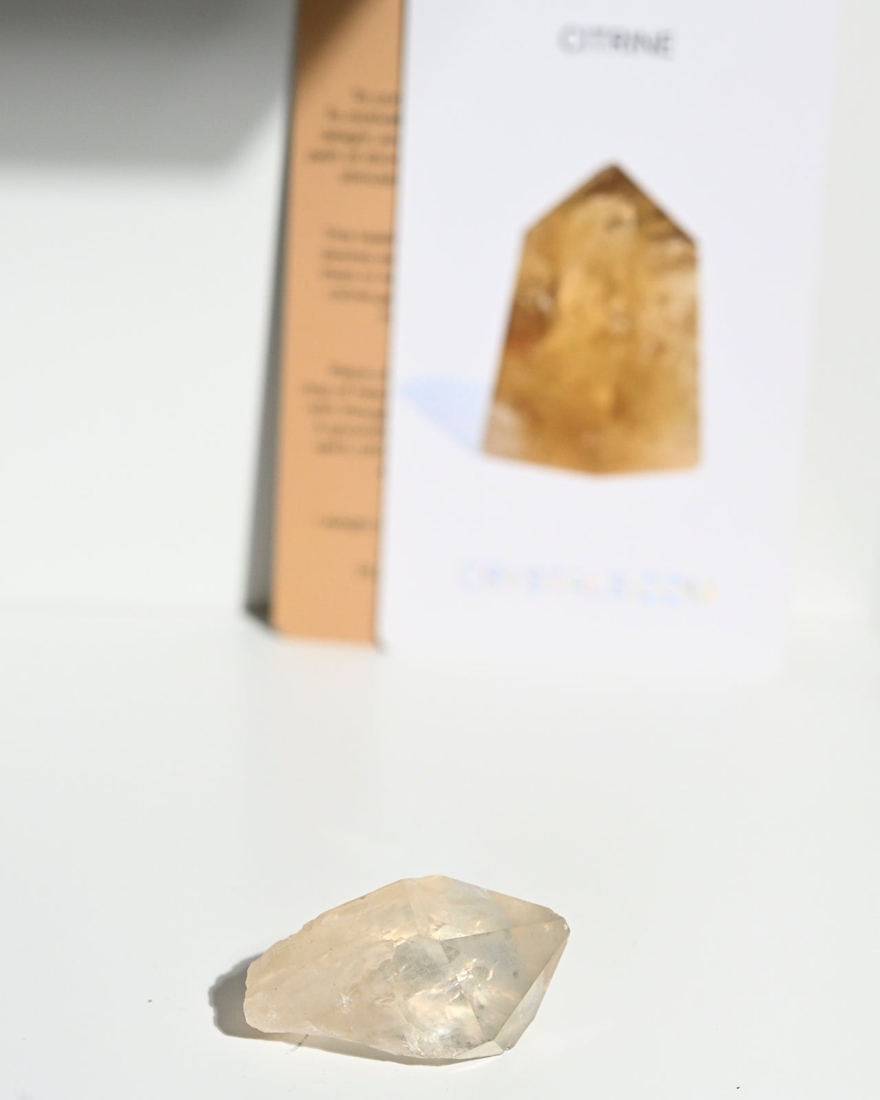 Elestial Citrine Point