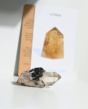 Elestial Citrine Point