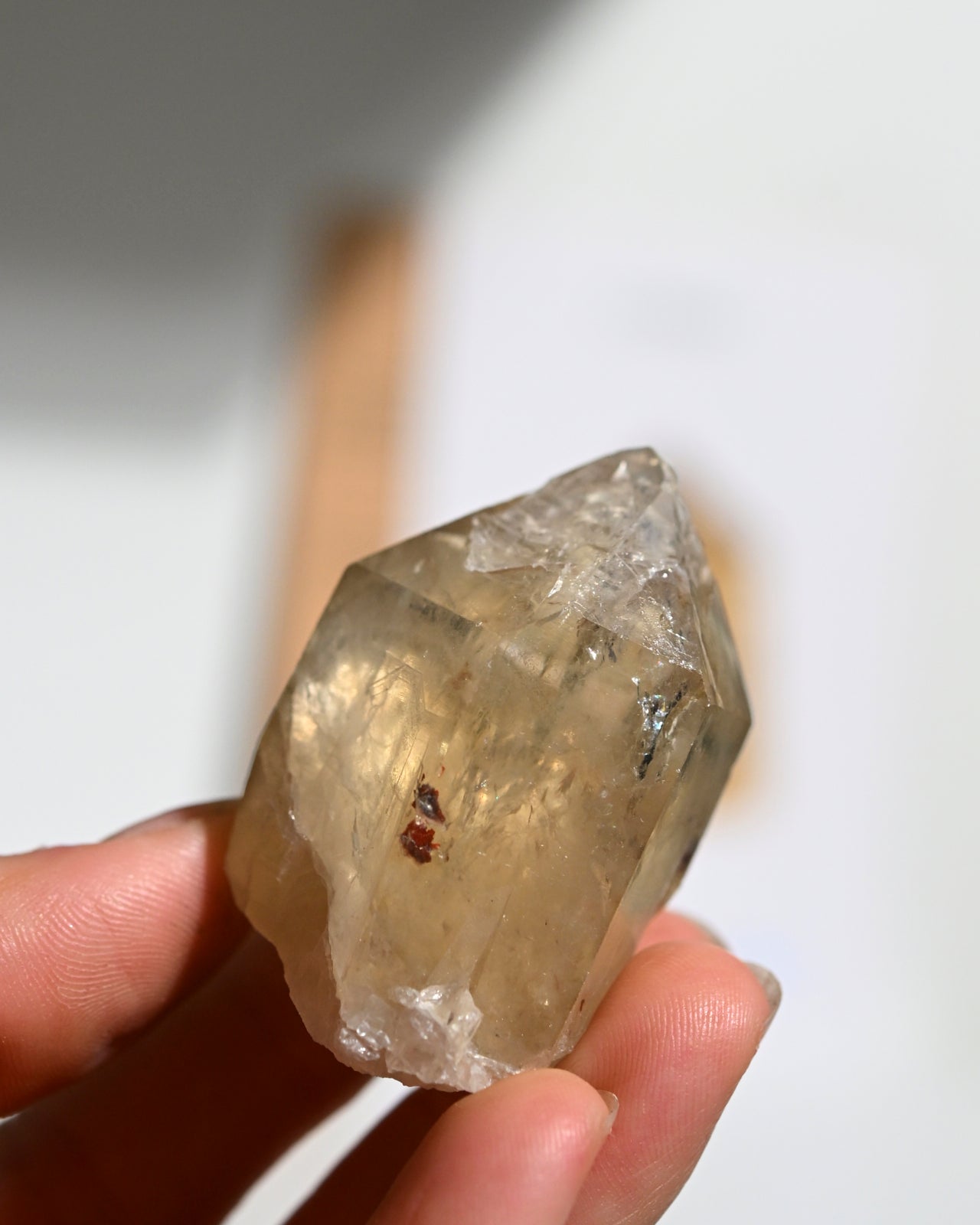 Elestial Citrine Point