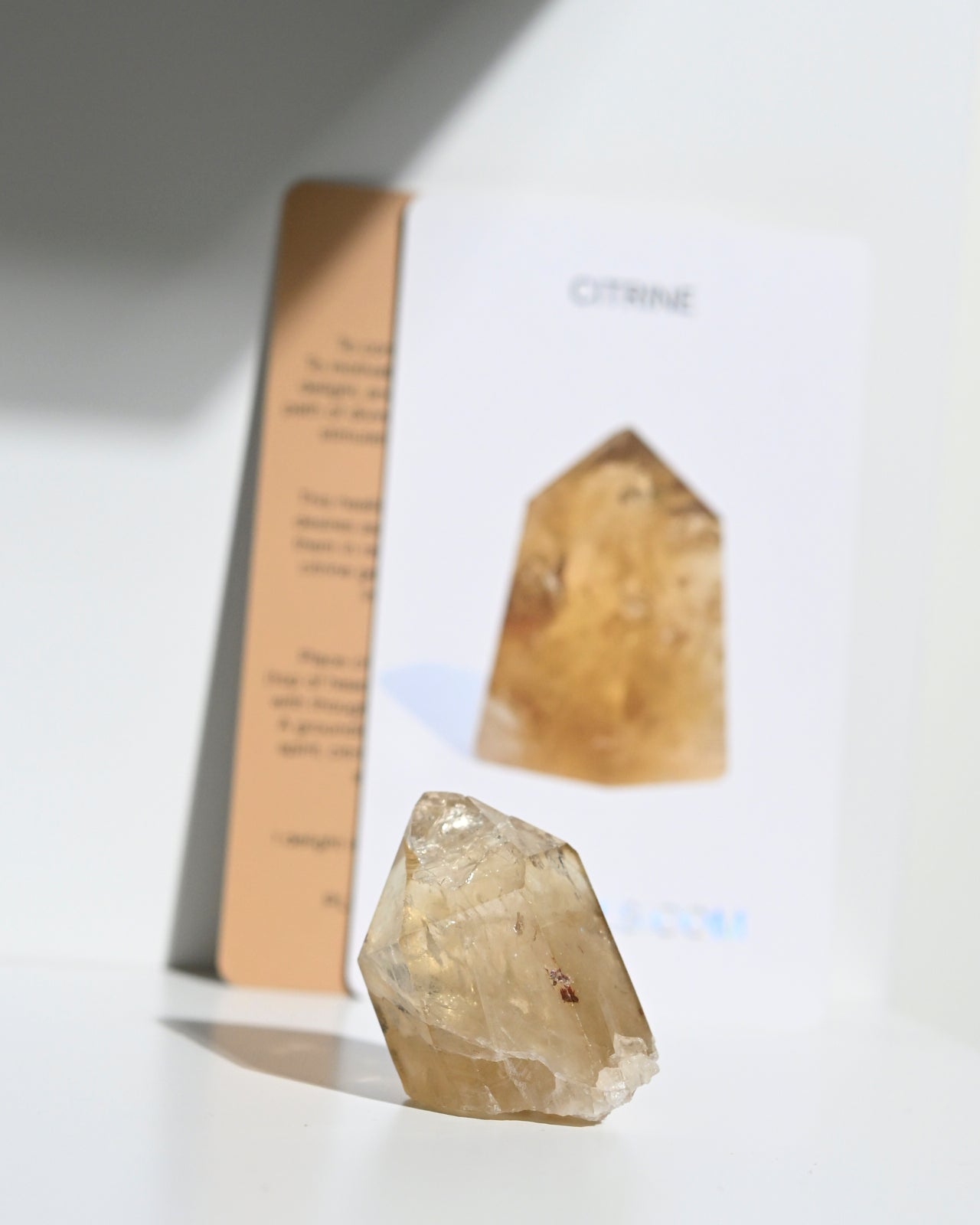 Elestial Citrine Point