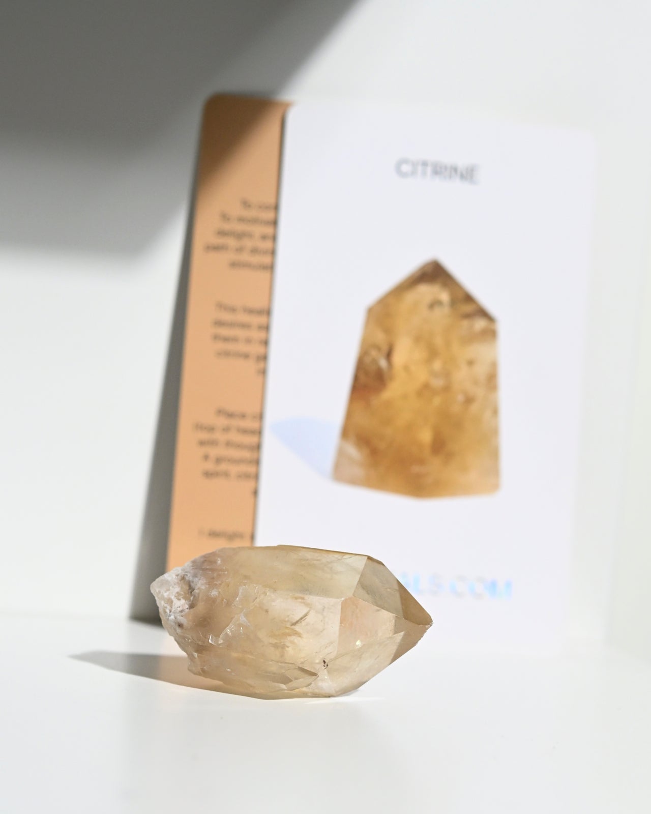 Elestial Citrine Point