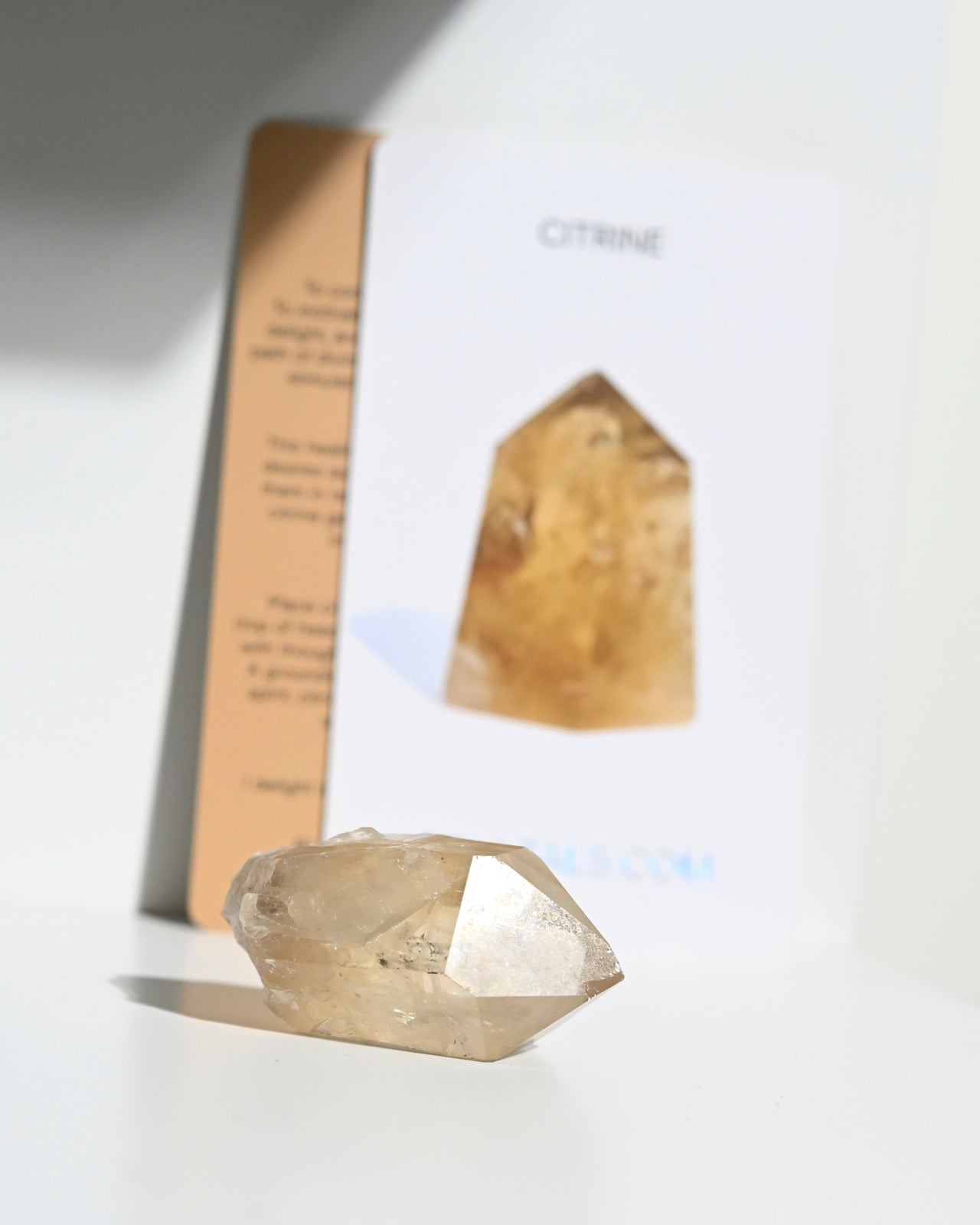 Elestial Citrine Point