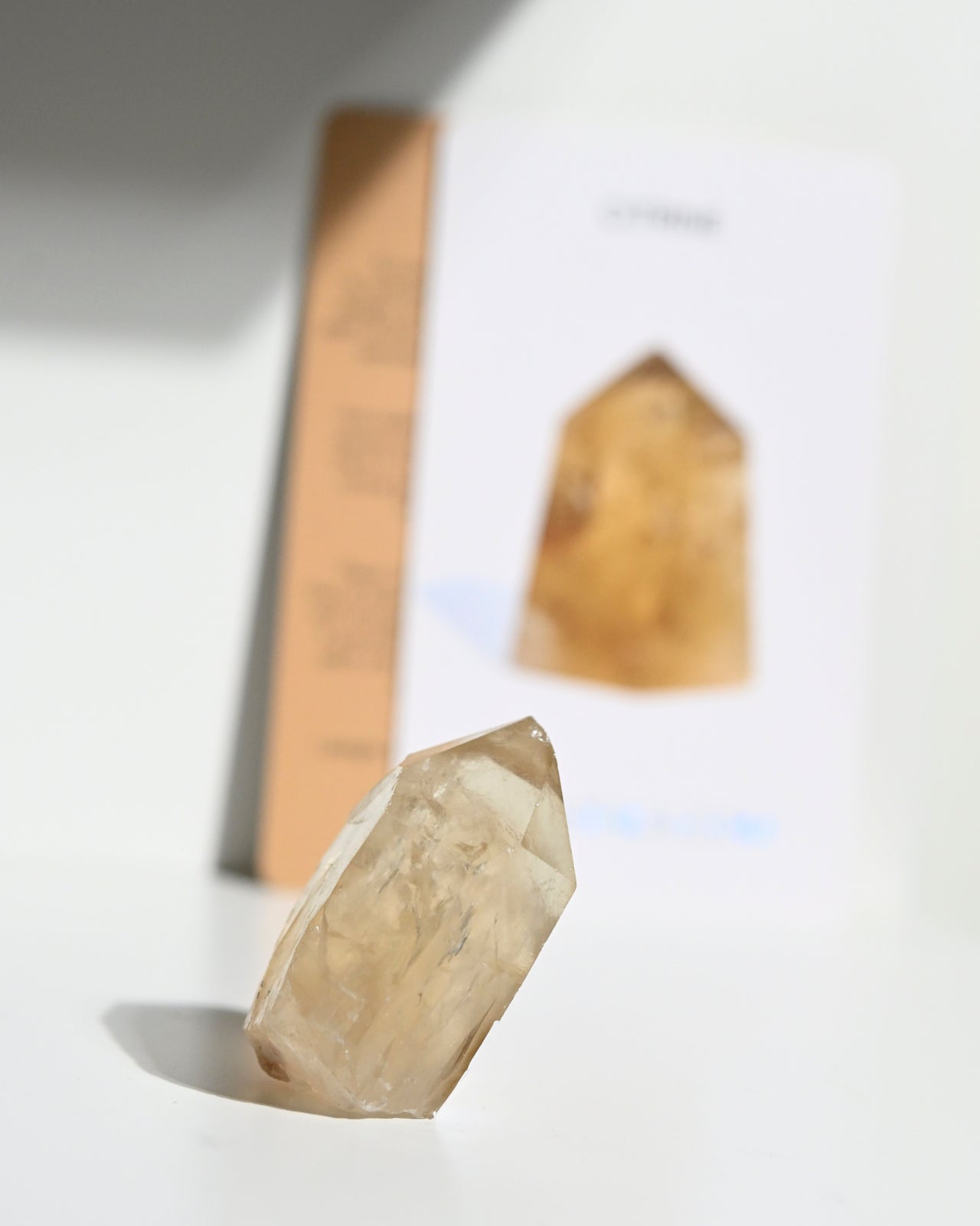 Elestial Citrine Point