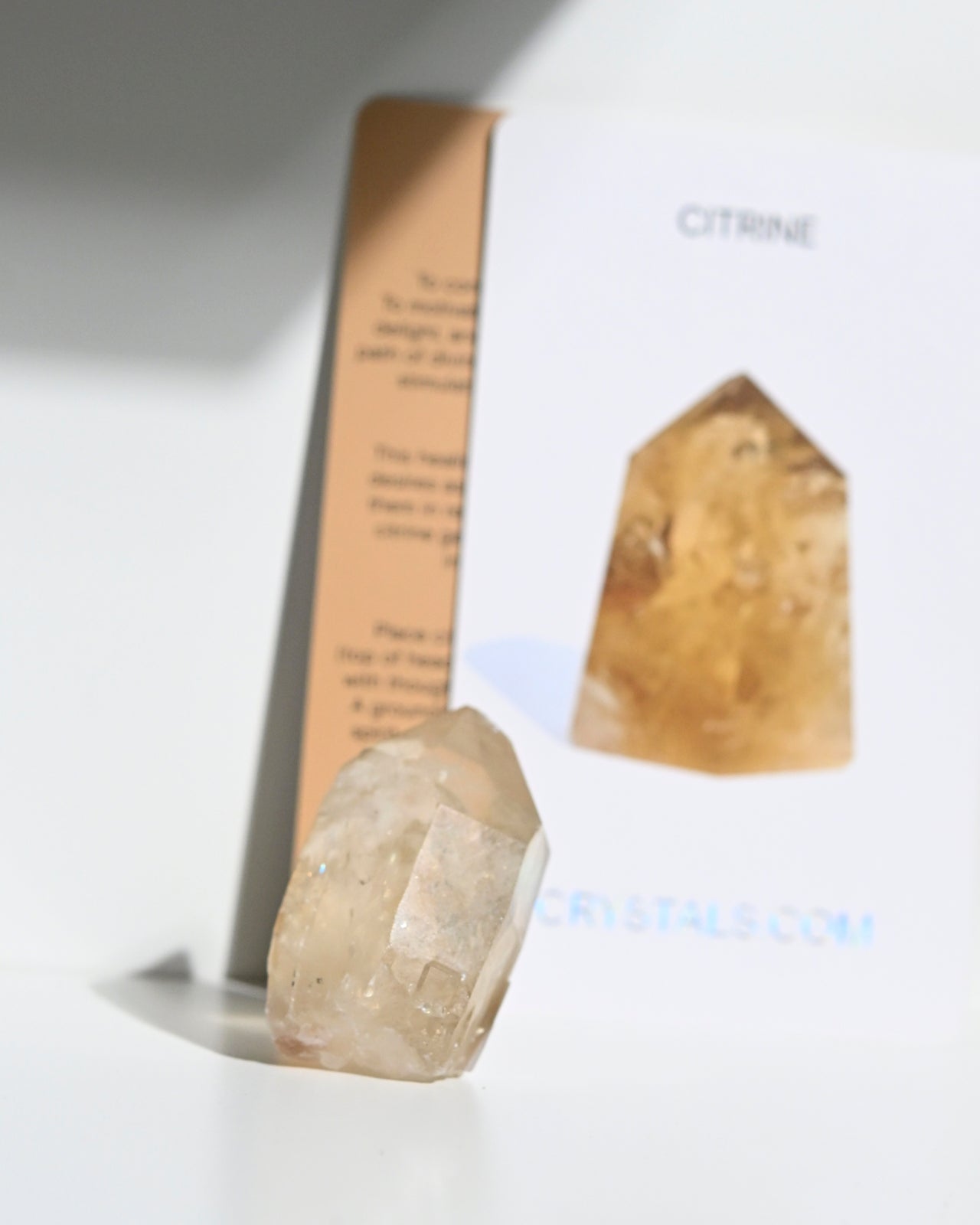 Elestial Citrine Point