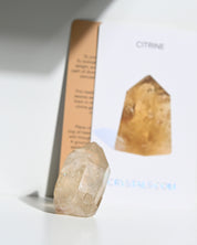 Elestial Citrine Point