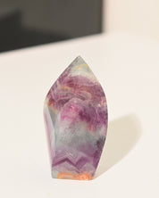 Rainbow Fluorite Flame 3 inch