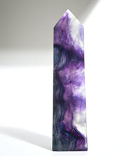 Rainbow Fluorite Tower 6 inch