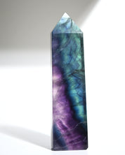 Rainbow Fluorite Tower 6 inch