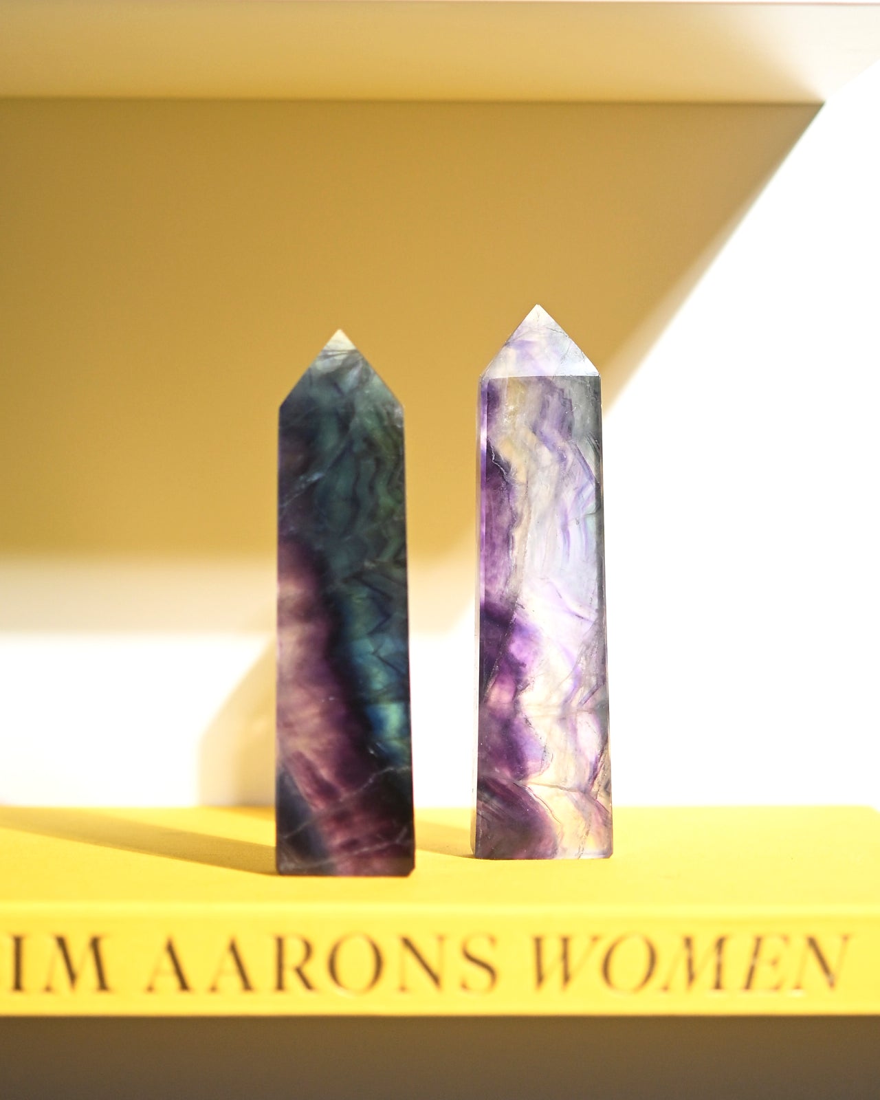 Rainbow Fluorite Tower 6 inch