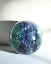 Fluorite Crystal Sphere  2.7in