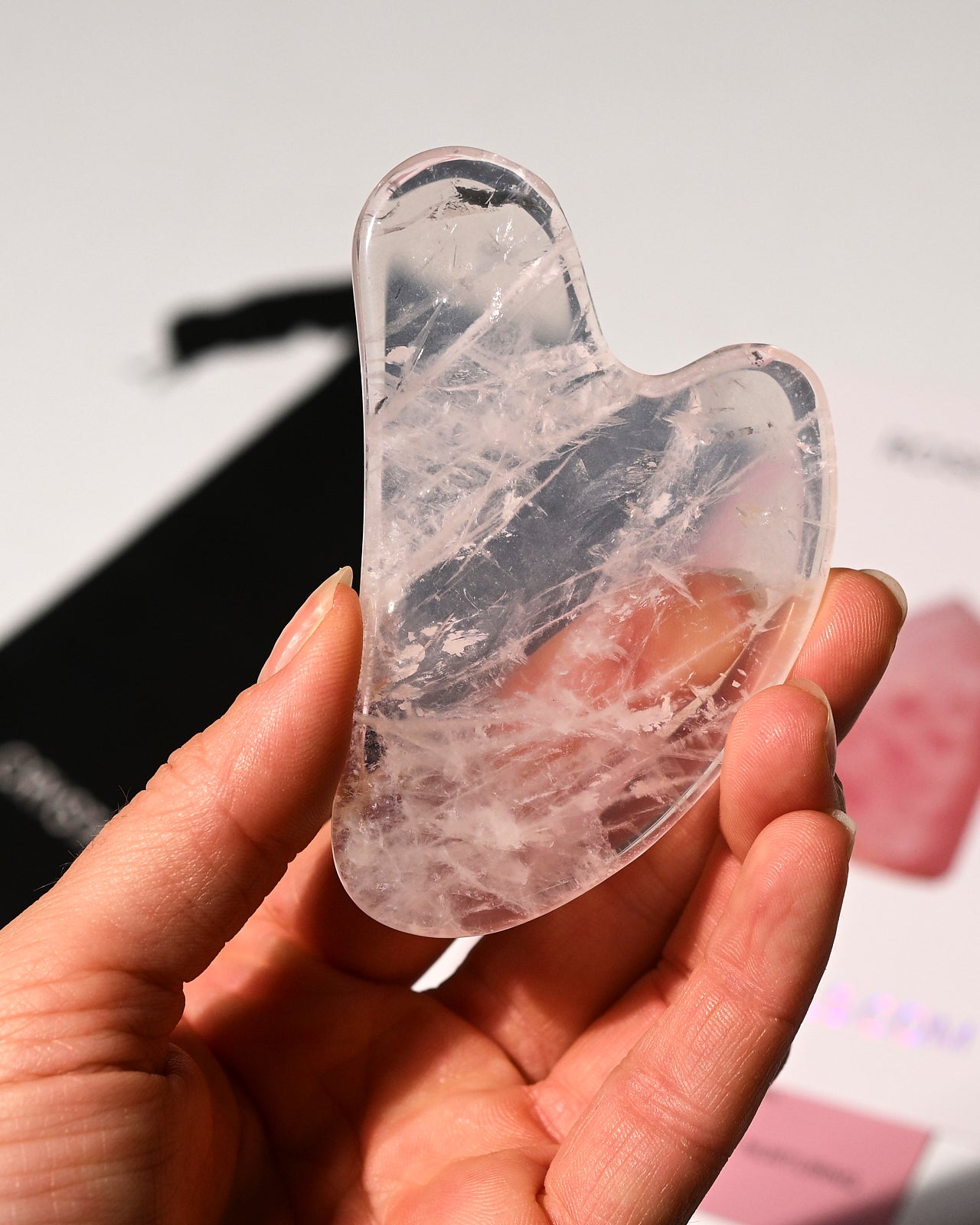 Rose Quartz Gua Sha