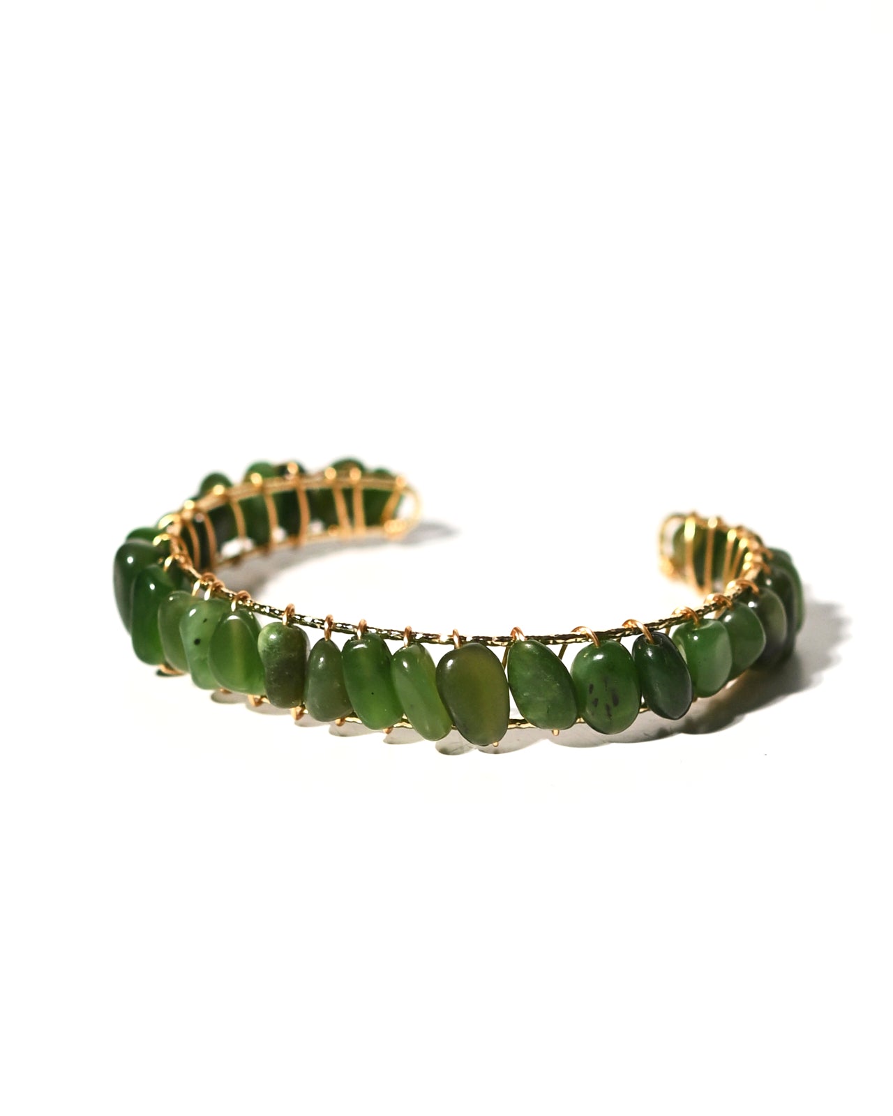 Green Jade Bangle