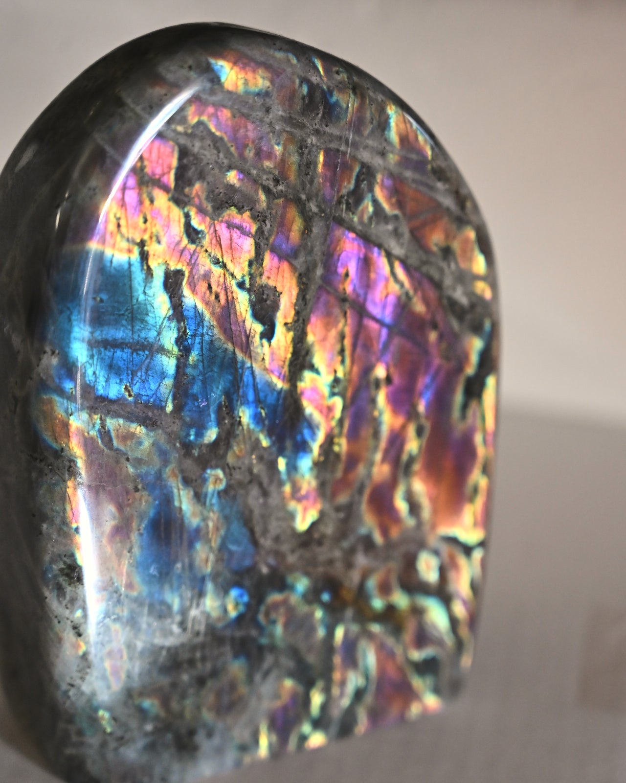 Labradorite Purple Freeform XL