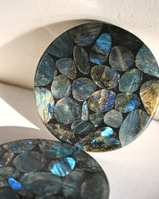 Labradorite Coaster Set