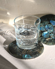 Labradorite Coaster Set