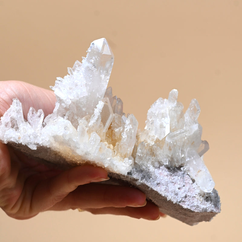 Lithium Lemurian Cluster 4 inch