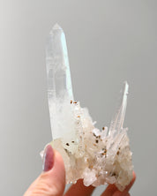 Lemurian Quartz Cluster 4 inch