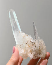 Lemurian Quartz Cluster 4 inch