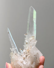 Lemurian Quartz Cluster 4 inch