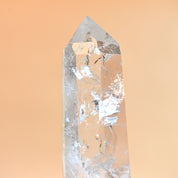 rare big lemurian quartz crystal 