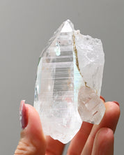 Double terminated Lemurian Quartz Cluster