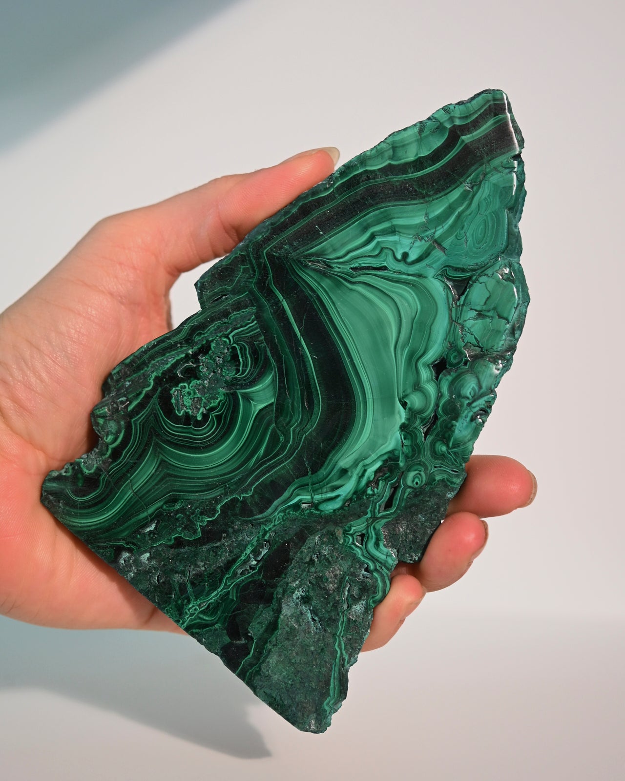 Malachite Slab 5in