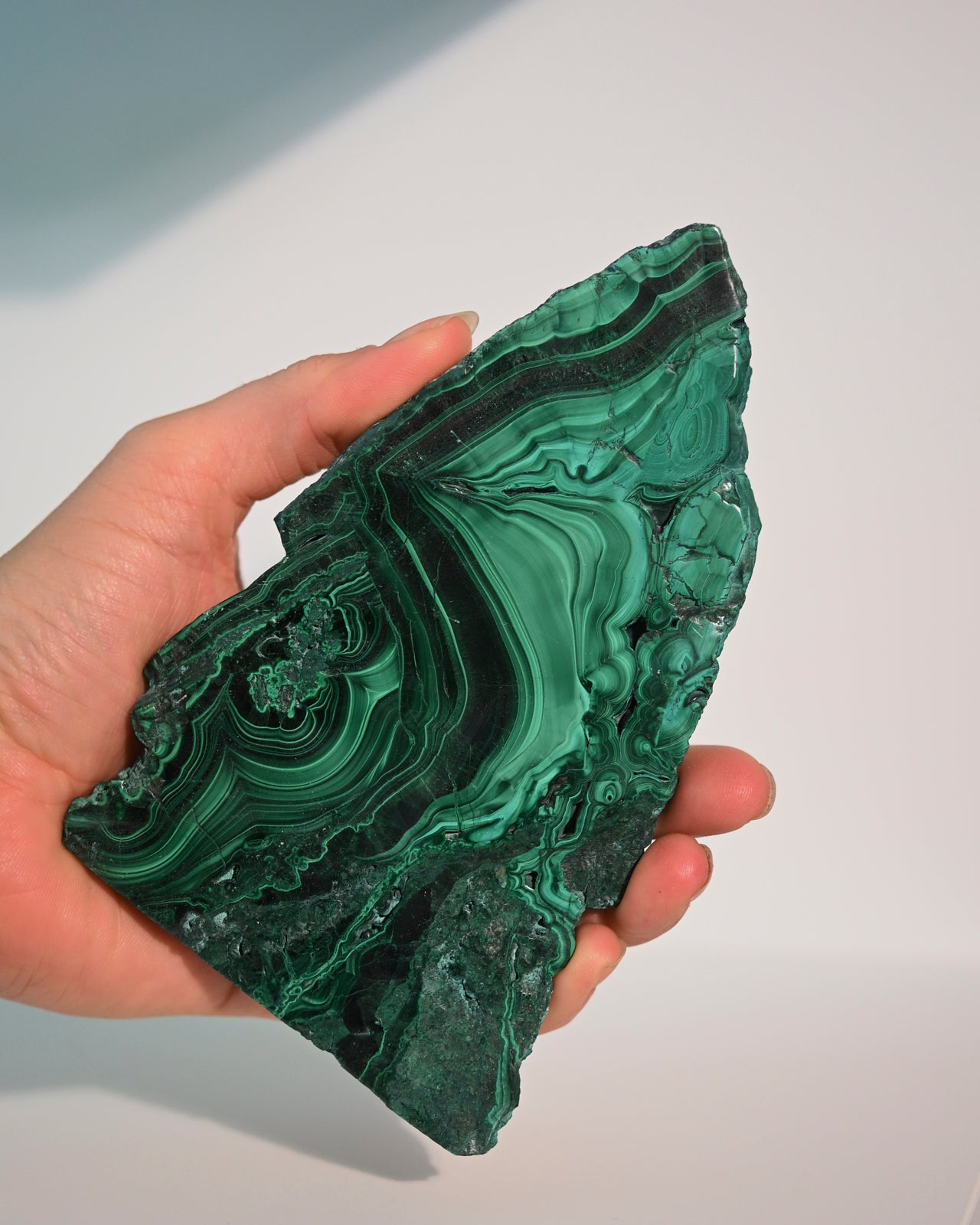 Malachite Slab 5in