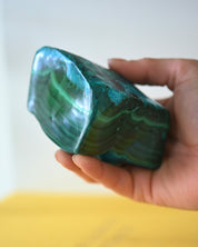 Chrysocolla Malachite freeform 4 inch